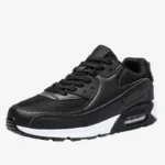Air Max-Cushioned Sneakers - Black White