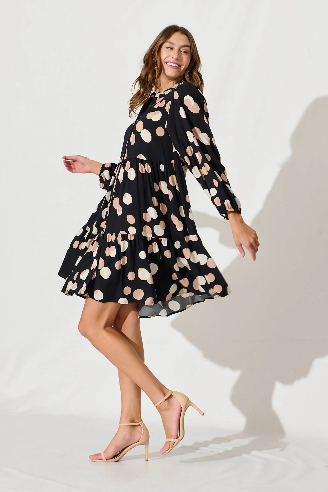 Felicity Smock Shirt Dress - 图片 3