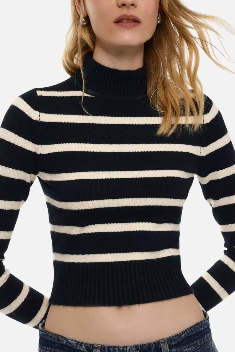 High neck jumper - 图片 4