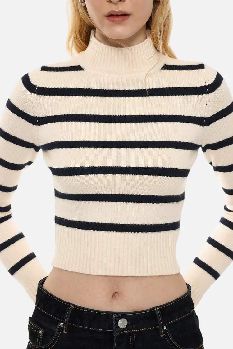 High neck jumper - 图片 7