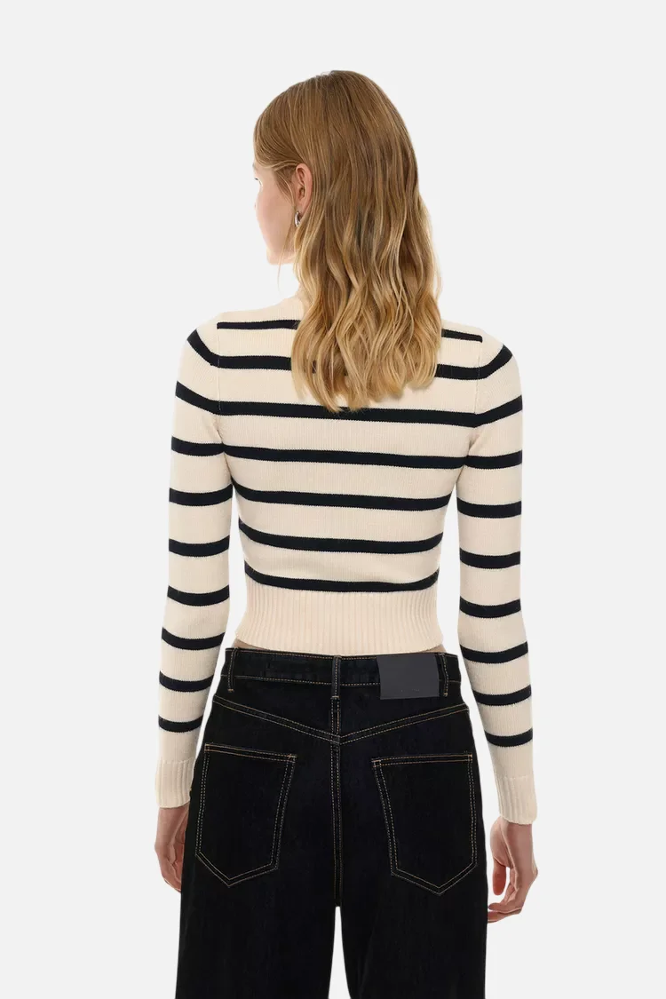 High neck jumper - 图片 8